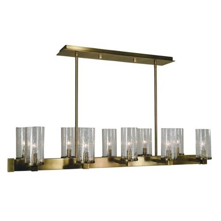 10-Light Brushed Nickel Lexi Chandelier